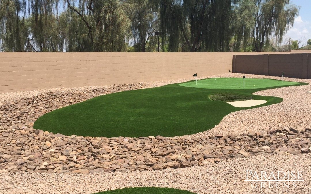 Our Customers Approve of Their Putting Green!