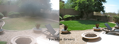 paradise greens artificial grass lawn