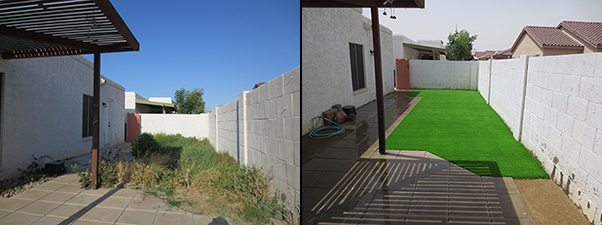 artificial grass increases property values