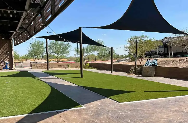 commercial artificial grass lawn in Phoenix, AZ