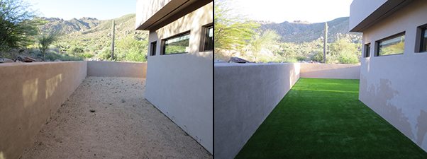 low maintenance synthetic grass